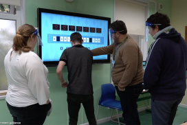 Classroom_Learners at interactive screen_MTATIL2020-21